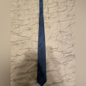 Navy Blue Polka Dot Tie